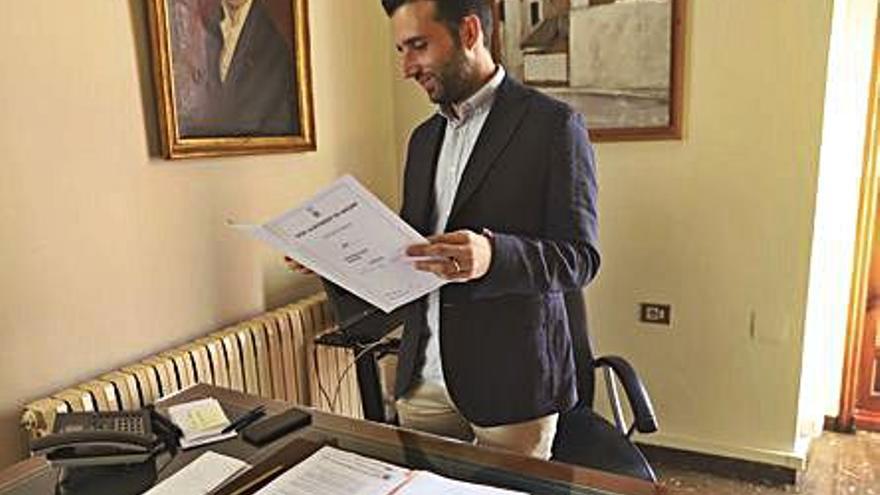 Alcalde de Sagunt, Darío Moreno. | TORTAJADA
