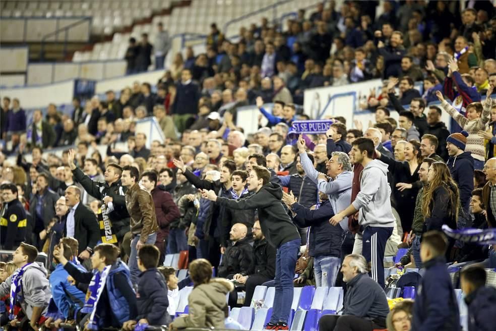 Las imágenes del Real Zaragoza-Sevilla Atlético