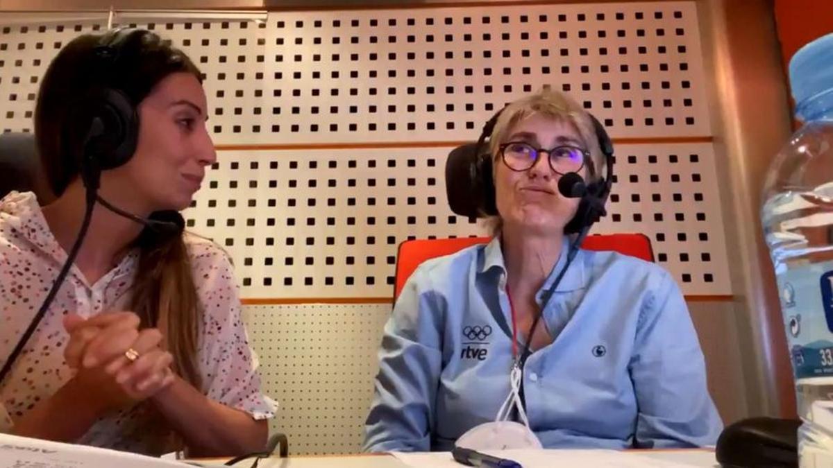 Paloma Del Río s’emociona en la seva última retransmissió dels Jocs Olímpics amb Almudena Cid: «Només vull donar les gràcies»