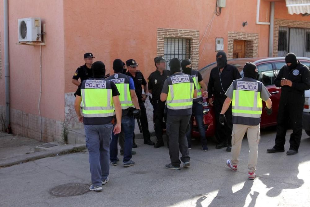 Golpe a la droga en Los Mateos - Cartagena