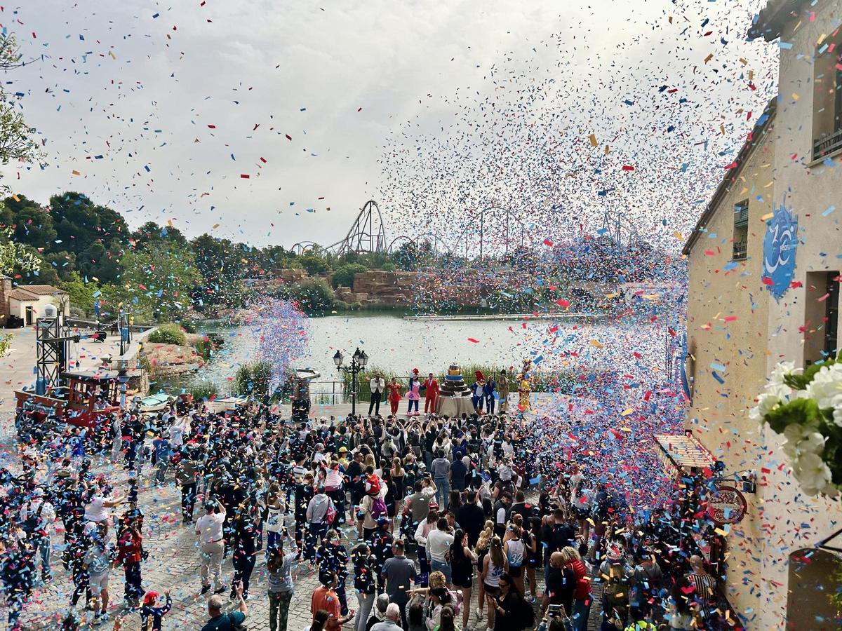 Fiesta de celebración, este 1 de mayo, en la Mediterrània.