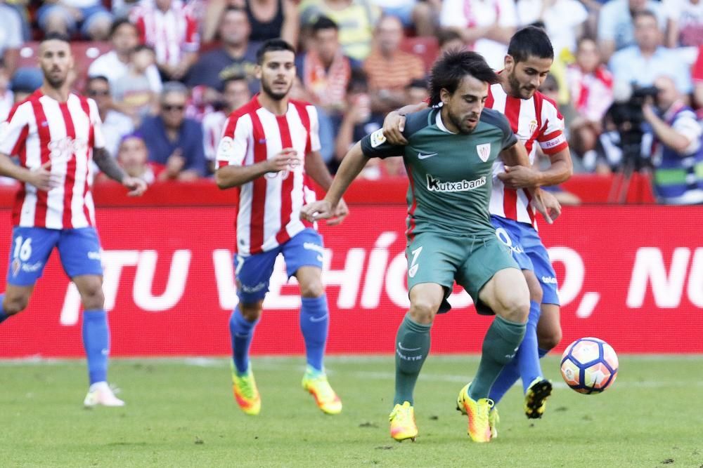 Partido entre el Sporting y el Athletic Club (2-1)