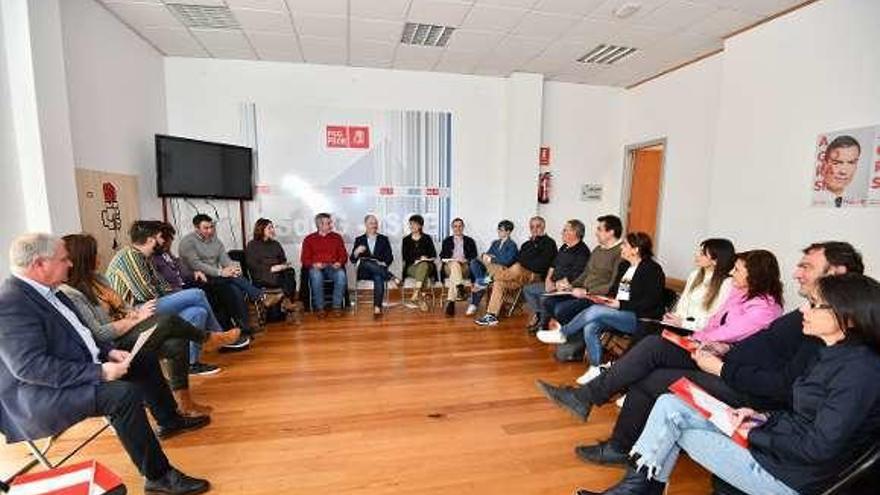 Reunión del Comité Ejecutivo Provincial del PSOE. // Gustavo Santos