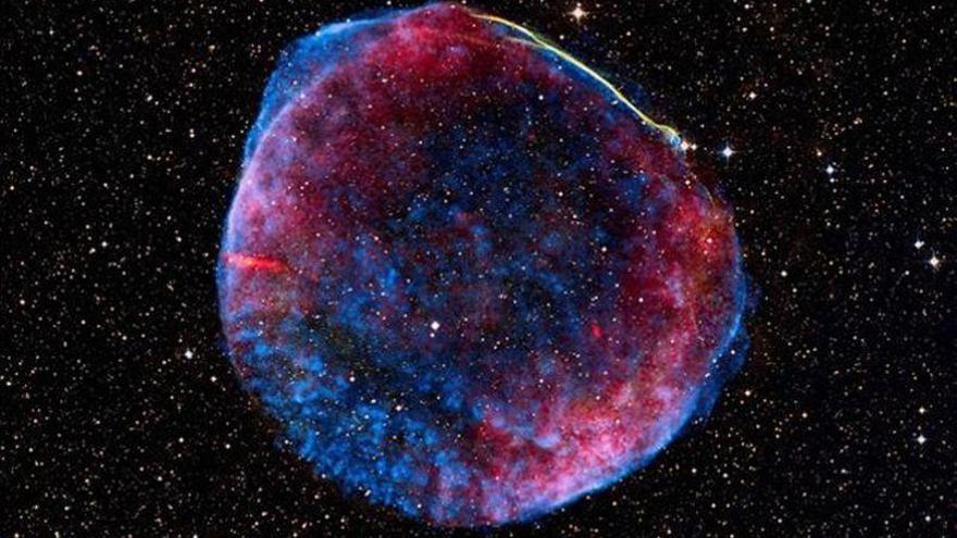 Hallados restos de una antigua supernova en el fondo del Océano Pacífico