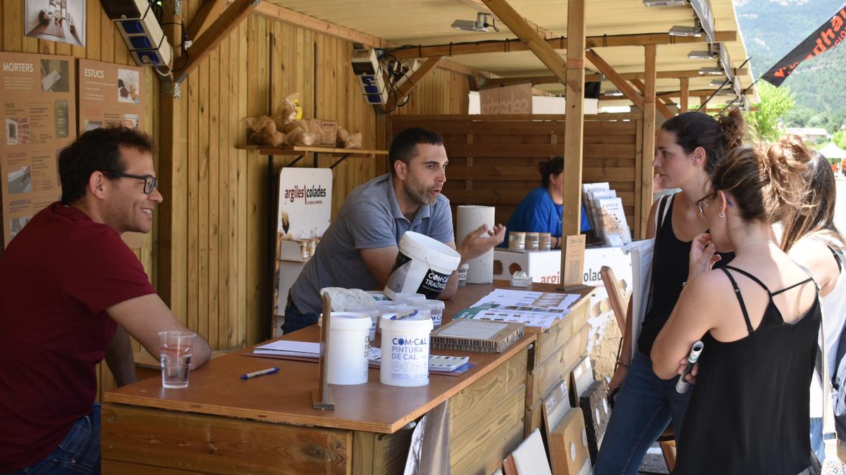 Expositors aquest divendres al matí a Firhàbitat