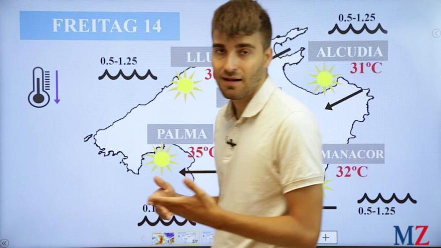 Mallorca-Wetter im Video: Die Hitze bleibt erst mal