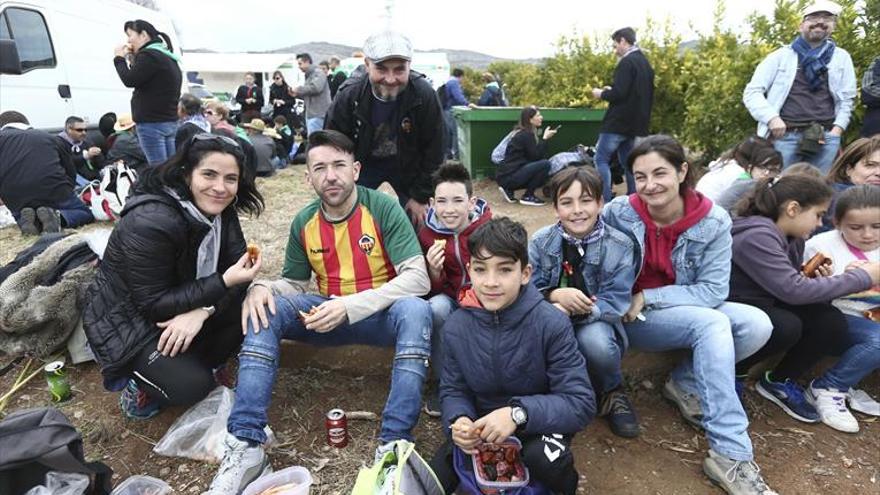 A los pies de la ermita de la Magdalena, como manda la tradición