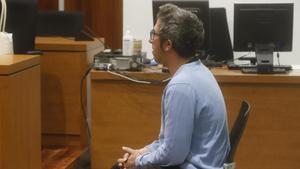 Alfredo Arenas Tobarias, durante el juicio celebrado en la Sección Tercera de la Audiencia Provincial de Zaragoza.
