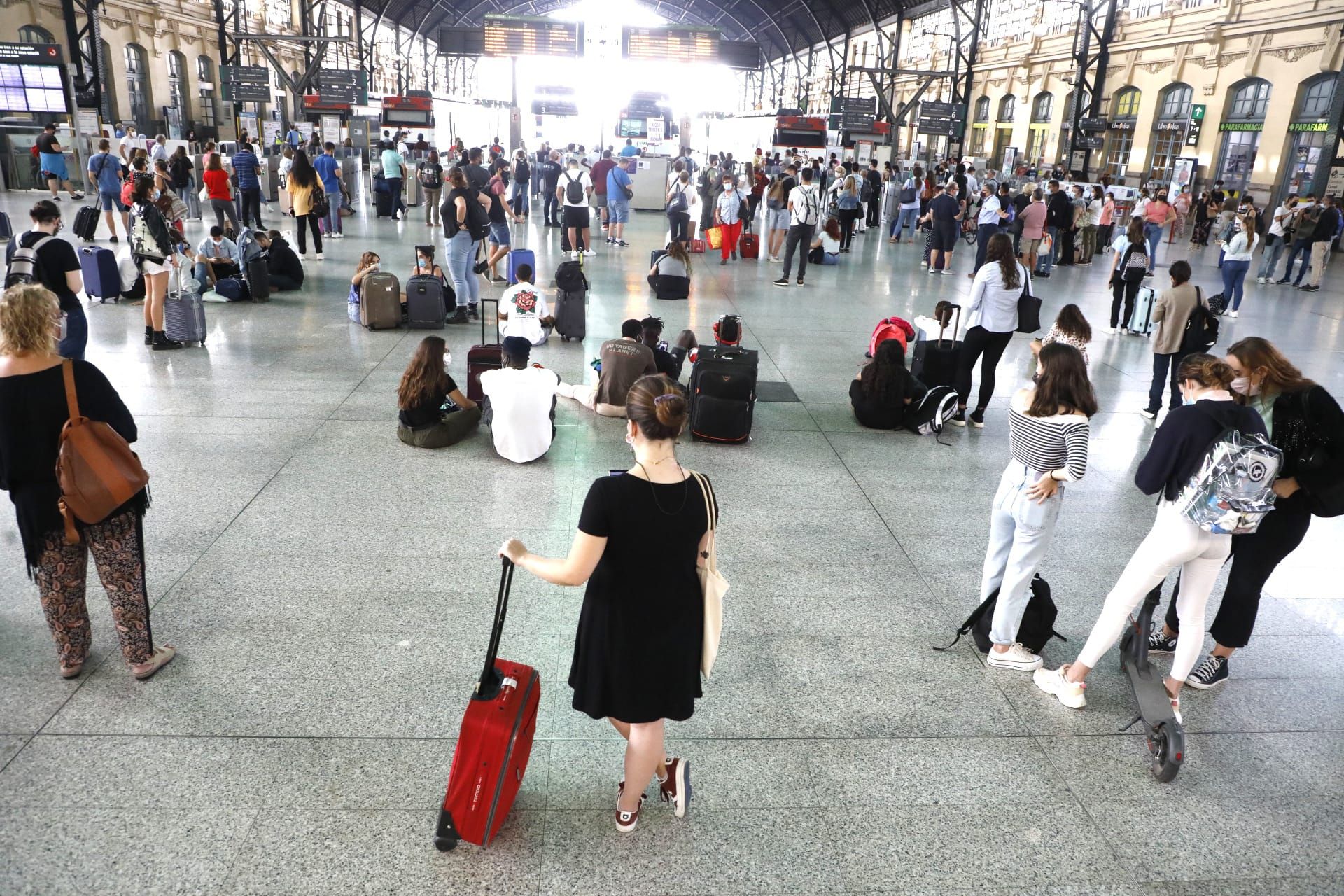 Segundo día de huelga de maquinistas de Renfe