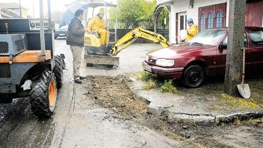 Los vecinos de Casaldorado tendrán saneamiento antes de diez días