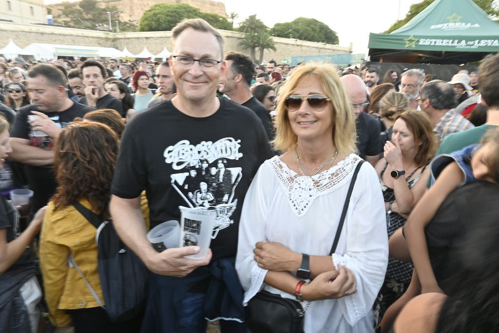 Ambiente de la segunda jornada del Rock Imperium Festival en Cartagena