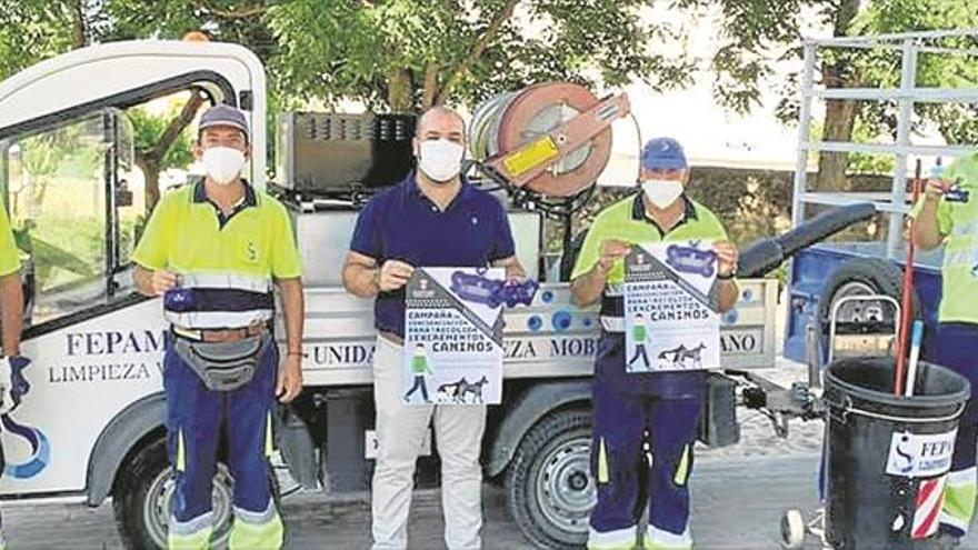 Bujalance conciencia sobre la tirada de cacas de perros