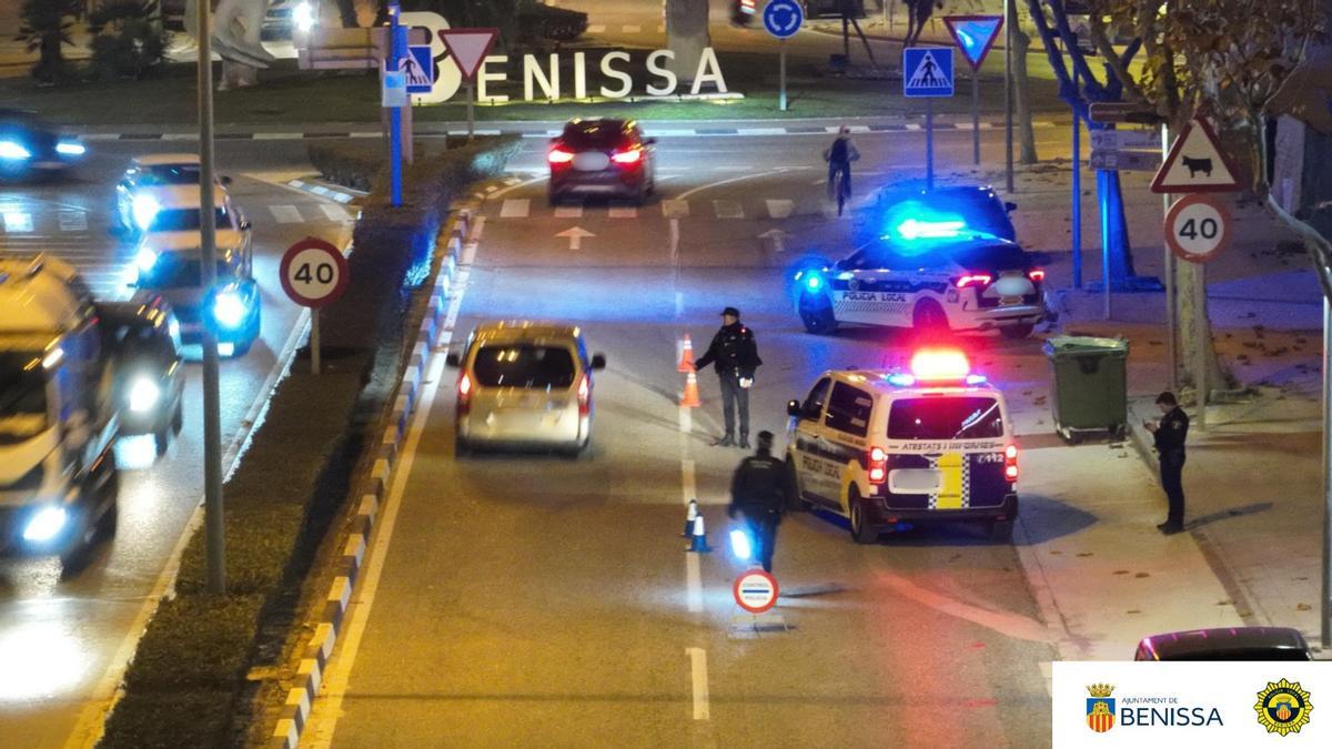 Control policial reforzado con la vigilancia del dron