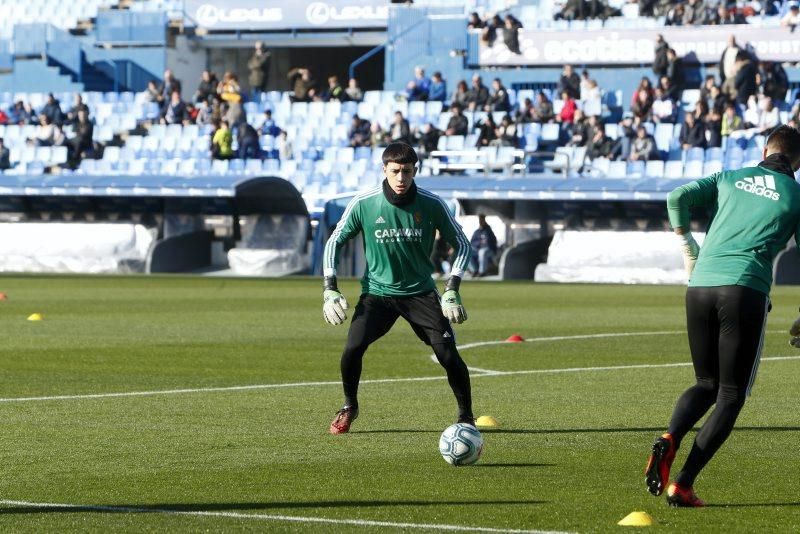 Partido de entrenamiento del Real Zaragoza en La Romareda