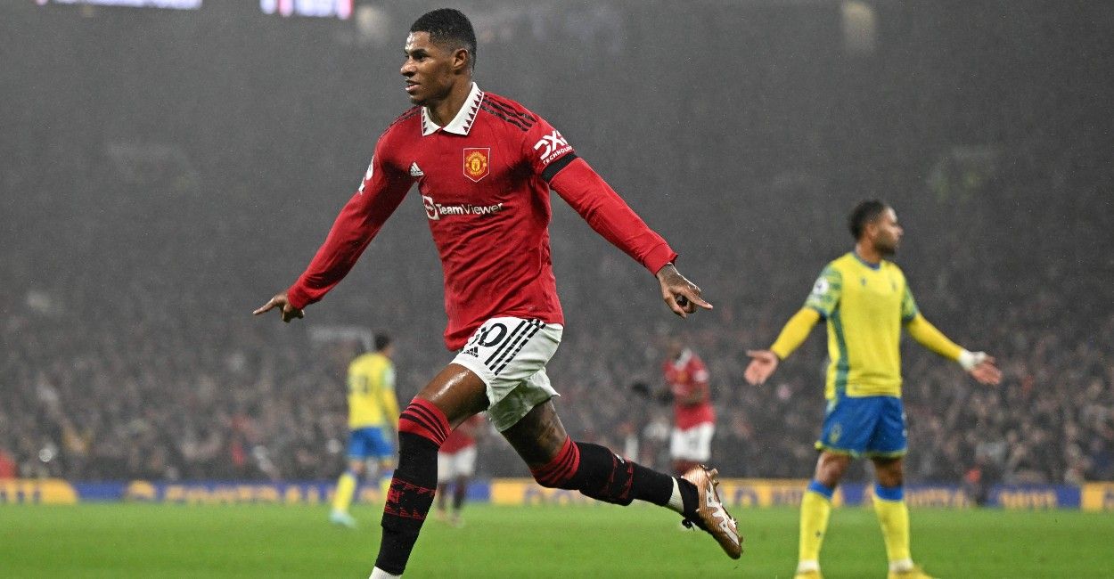 Rashford ya ha anotado el doble (10) de goles que la temporada pasada