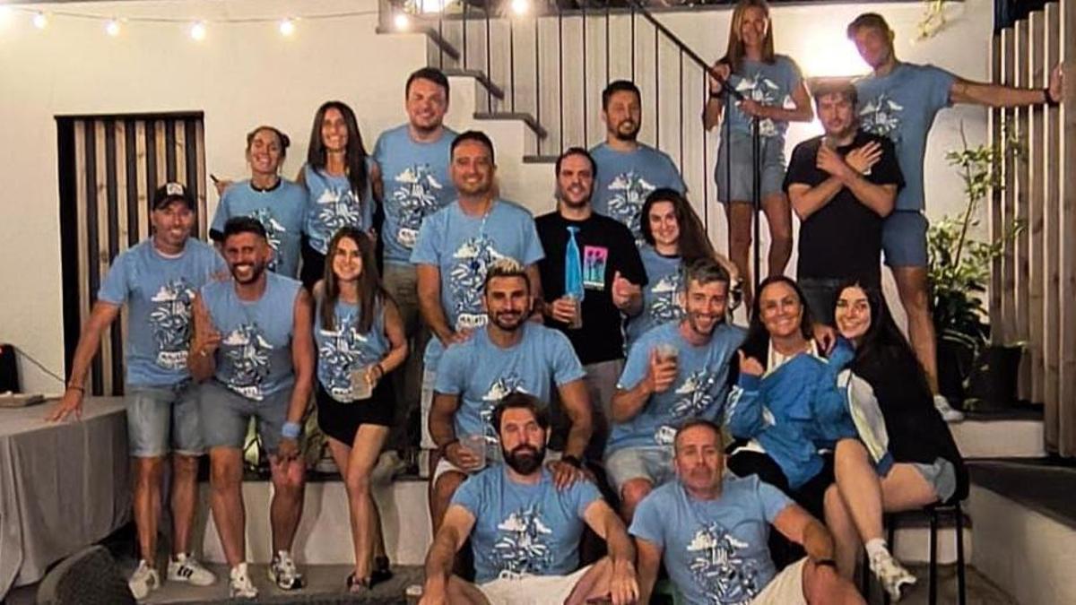 Fueron muchas, un total de 800, las camisetas que triunfaron en la Festa da Auga.