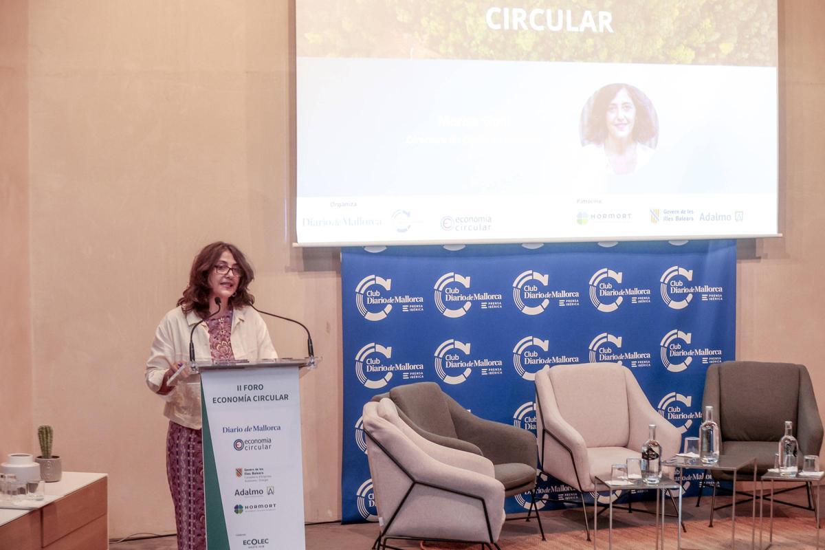 Marisa Goñi, directora del Diario de Mallorca, abrió la jornada.