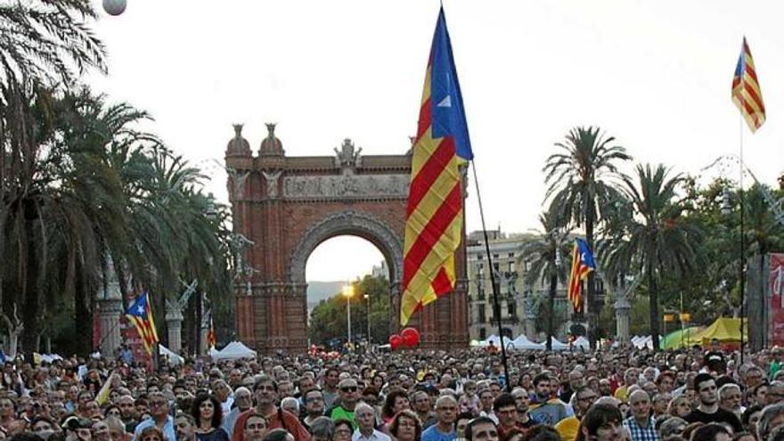 Junts pel Sí va congregar milers de persones a Barcelona