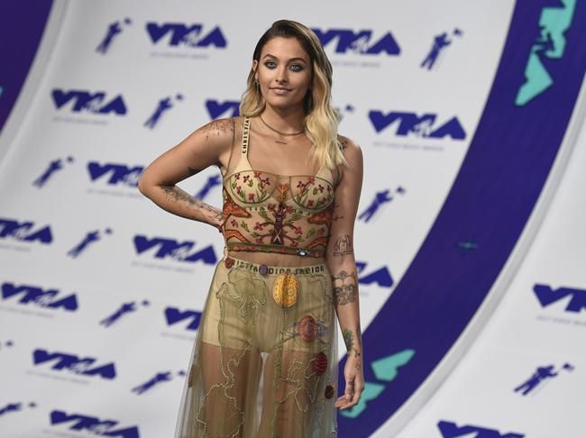 Paris Jackson posa en el 'photocall' de los MTV Video Music Awards