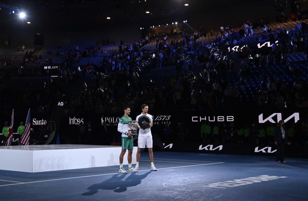 Final del Open de Australia: Djokovic - Medvedev