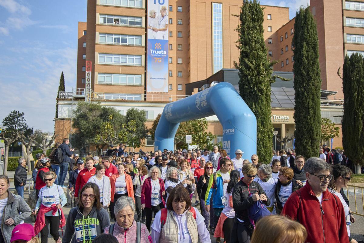 Les imatges de la Marxa Solidària pels 70 anys del Trueta