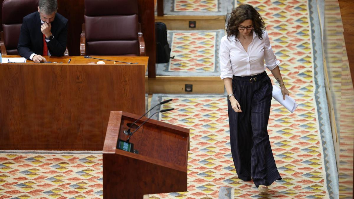 Ayuso asegura que el "aticazo" no era para ella