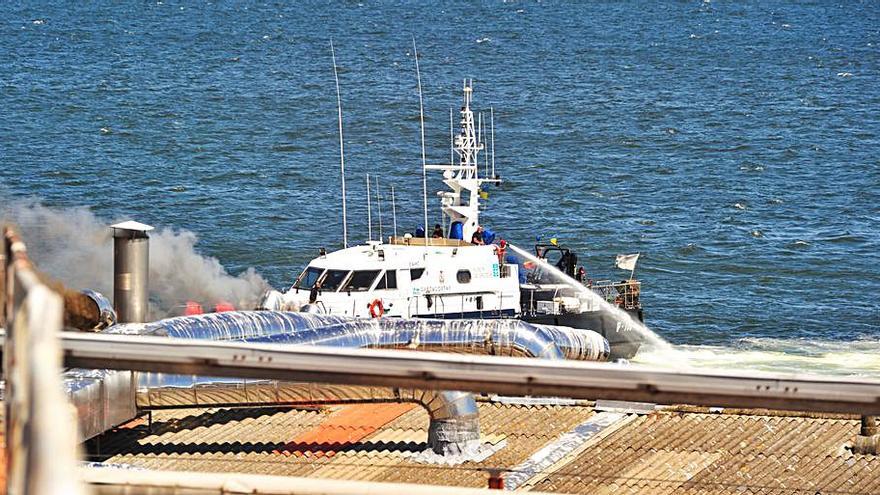 Los Gardacostas con base en Vilaxoán también acudieron.   | // I.ABELLA