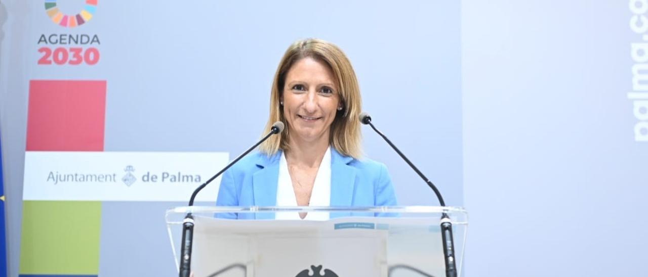 Belén Soto, portavoz del Ayuntamiento de Palma.