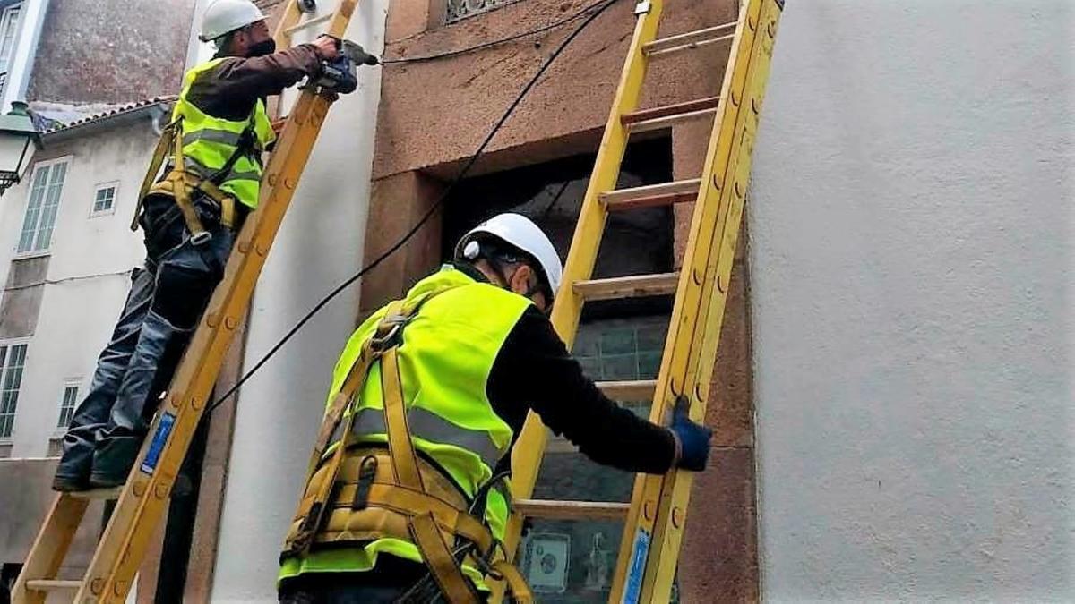 Instalación de fibra óptica