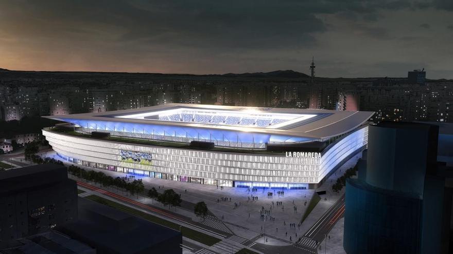 La cubierta de la nueva Romareda costará 15 millones y la instalará la empresa que hizo la del estadio del Villarreal