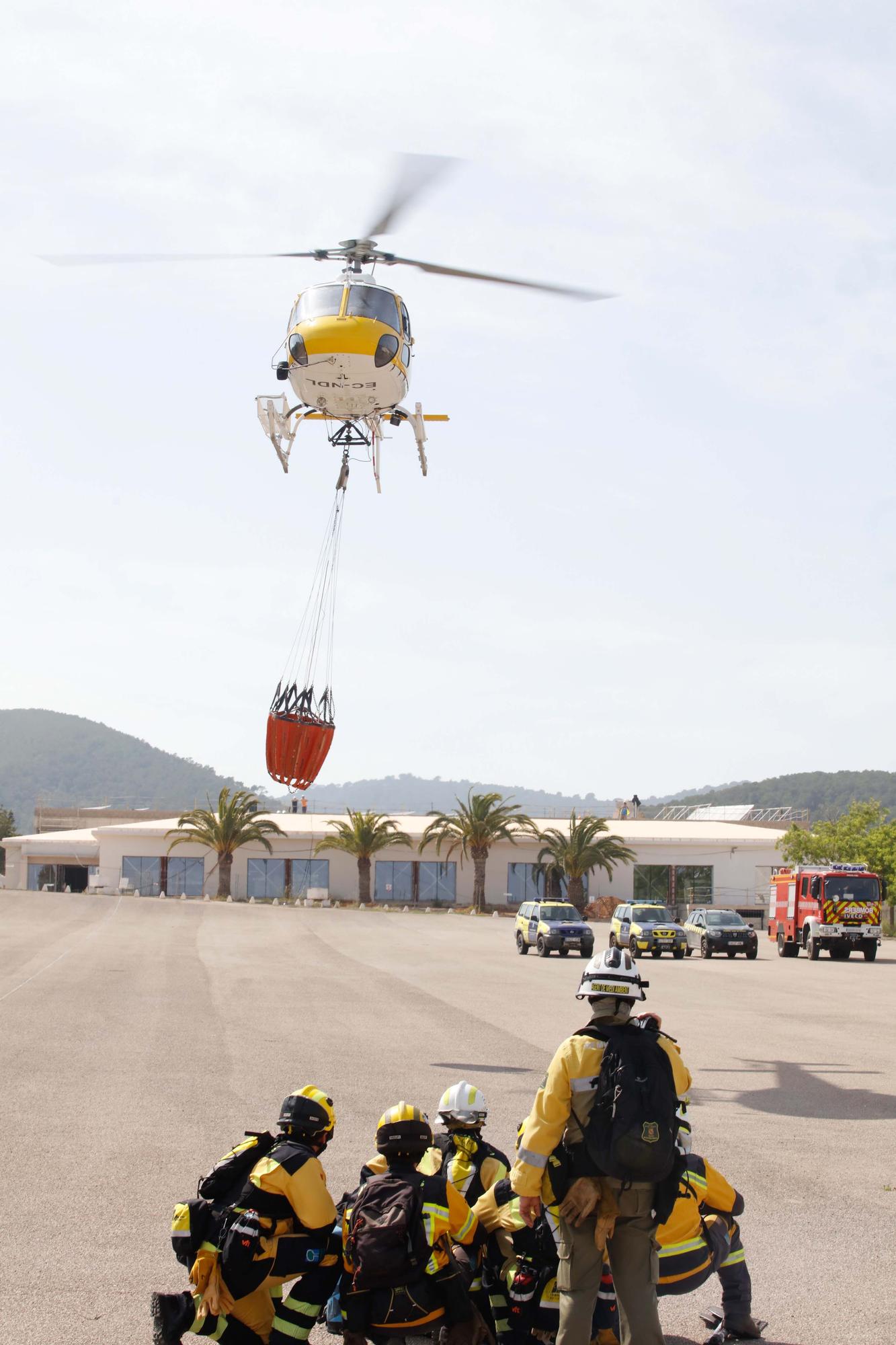 Estos son los dispositivos antiincendios para este verano en Ibiza