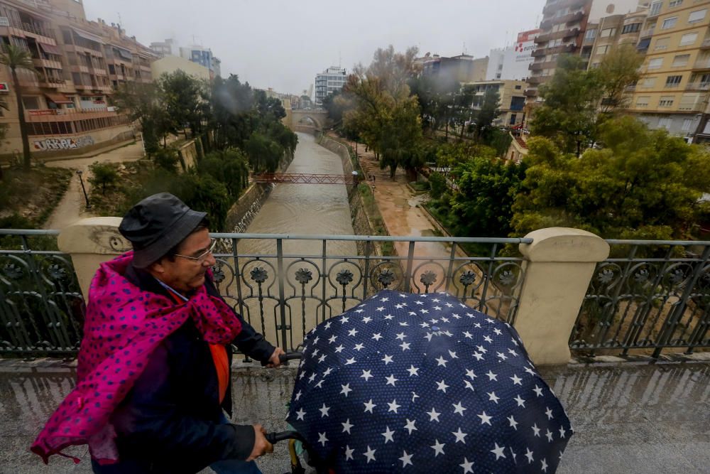 Racha de lluvias en Elche durante el fin de semana