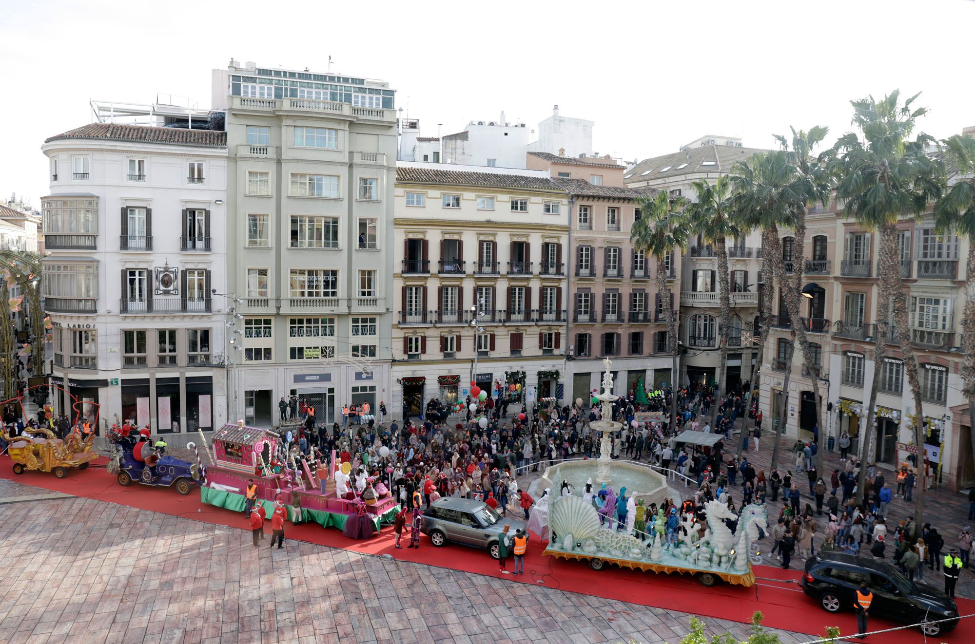 Prosigue el rodaje de la serie de Netflix 'La chica de nieve' en Málaga