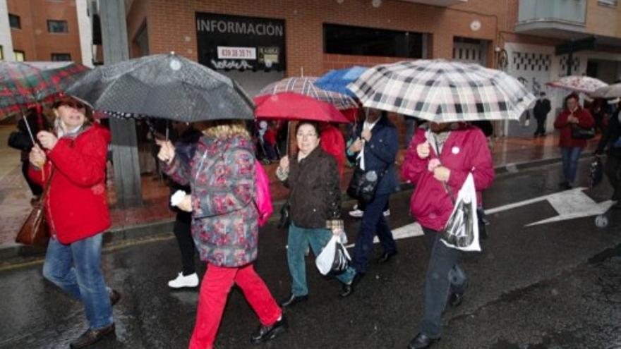 Llegada de la Fuensanta a Murcia