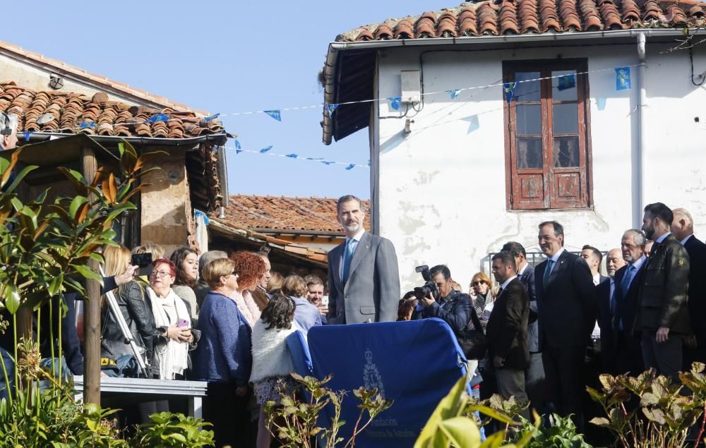 Los Reyes visitan Poreñu, Pueblo Ejemplar 2017