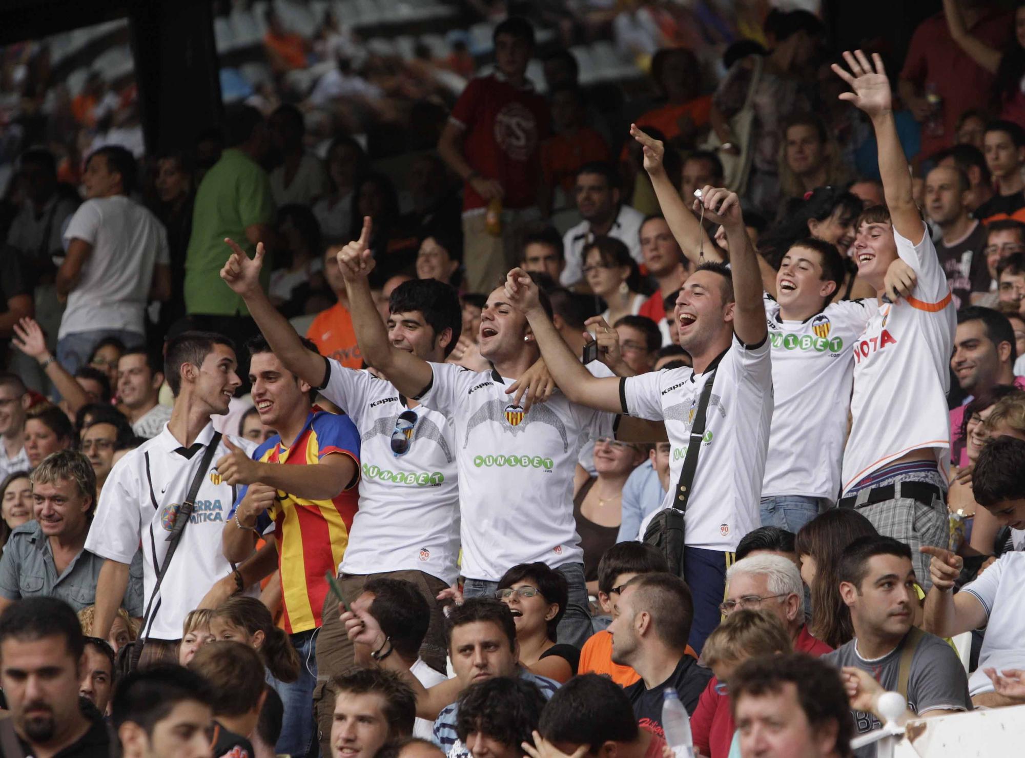 Imágenes, ya históricas, de la grada de Mestalla, que pueden volver pronto