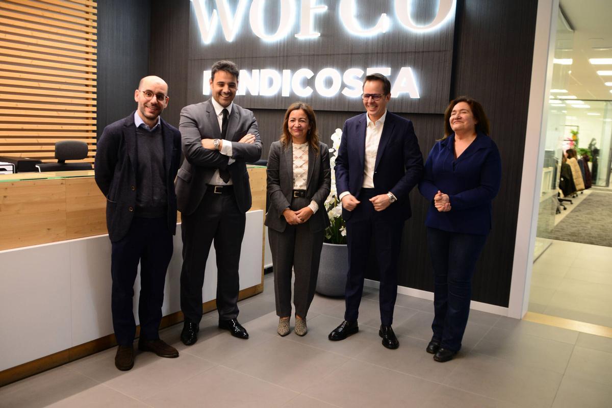 Isaac Rosón, Alberto Barreiro, Marta Villaverde, Borja Tenorio y Ana Ortiz.
