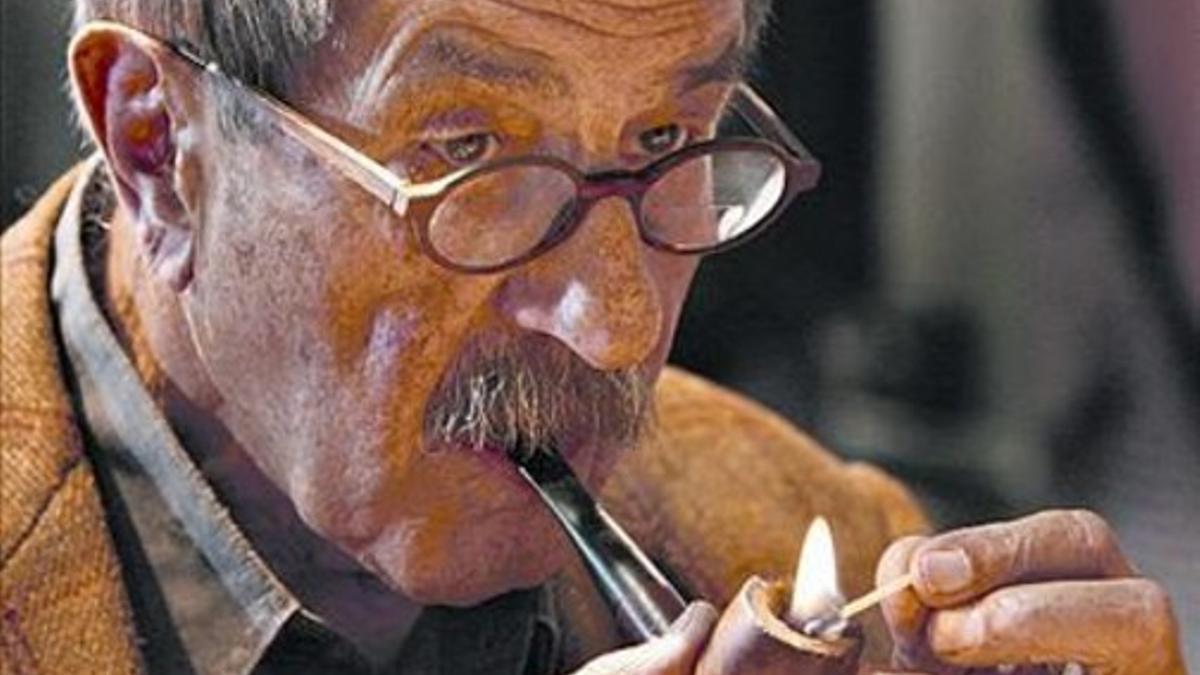 Günter Grass, en la feria del libro de Fráncfort del año 2006.