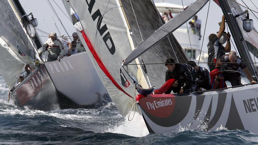 Proyecto de America&#039;s Cup contra el reloj en València