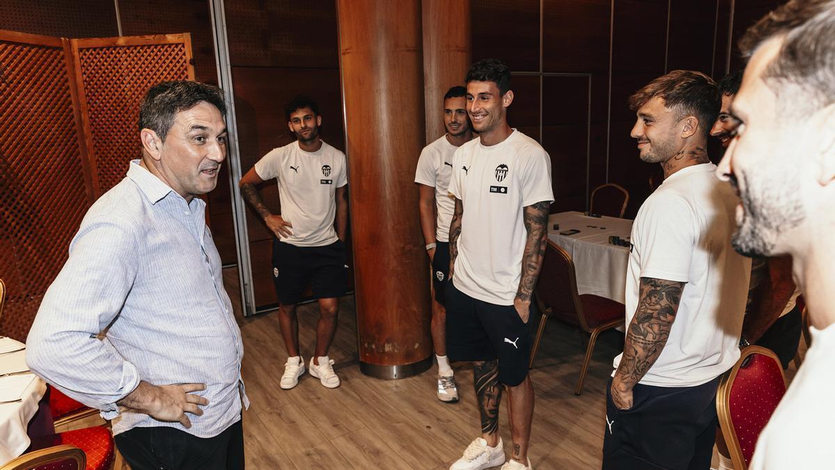 Braulio Vázquez toma el mando del Valencia CF