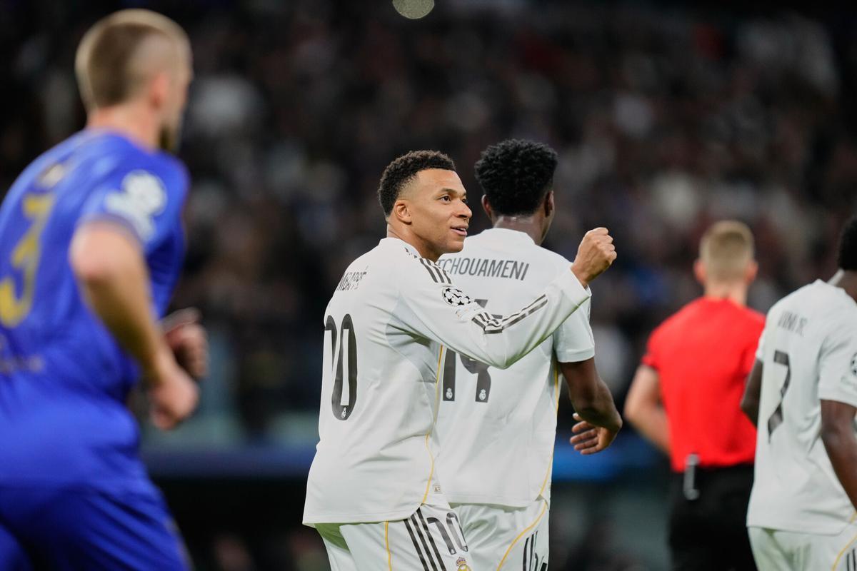 Champions: Real Madrid - Mónaco, en imágenes