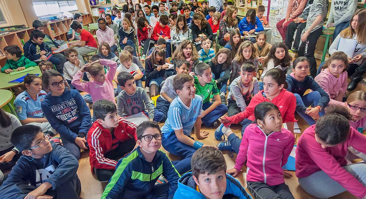 Visita de Faro de Vigo del CEIP García Barbón, curso 2016-17