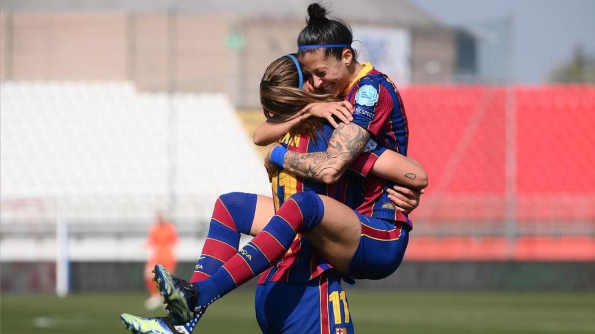 Jenni Hermoso se consolida como pichichi de la UWCL