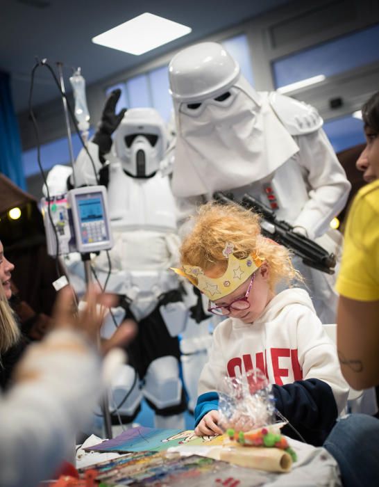 Los personajes de Star Wars visitan La Candelaria