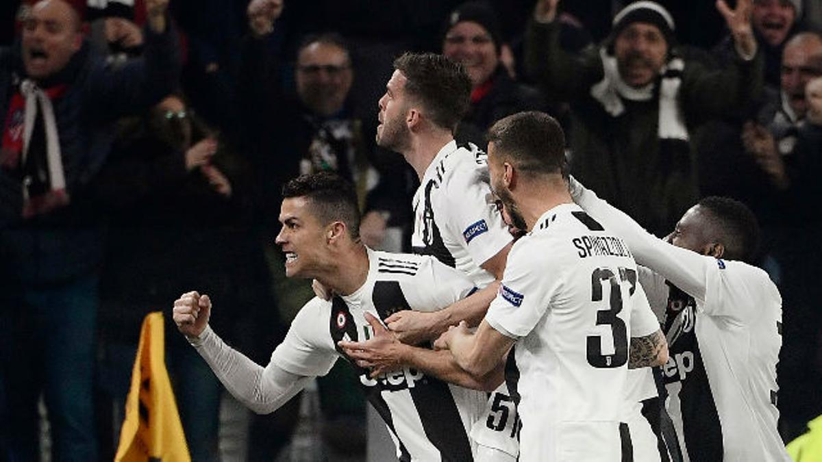 Vea los goles del Juventus - Atlético de Madrid