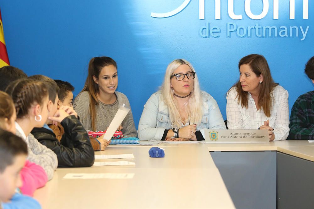 Estudiantes de 6º de Primaria y 1º de Secundaria de Sant Antoni analizan esta práctica y plantean soluciones.