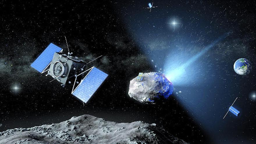 El IAC participa en una misión espacial que estudia cómo desviar asteroides