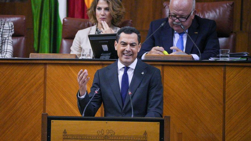 Moreno anunció esta semana en el Parlamento que acudirá a la manifestación de Foro Economía y Sociedad.