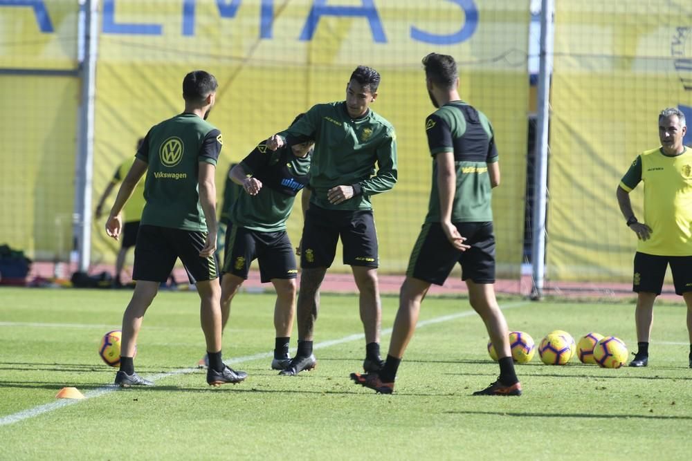 Entrenamiento de la UD Las Palmas