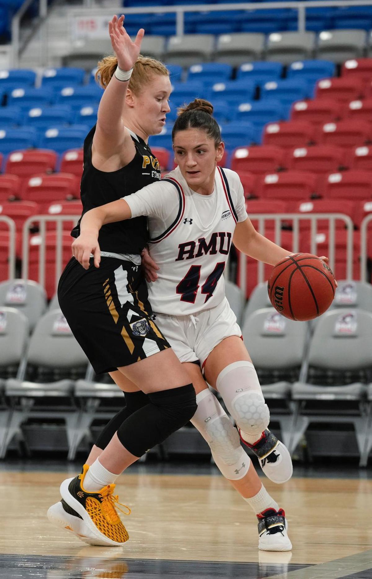 Alejandra, durante un partido.